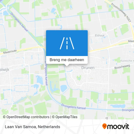 Laan Van Samoa kaart
