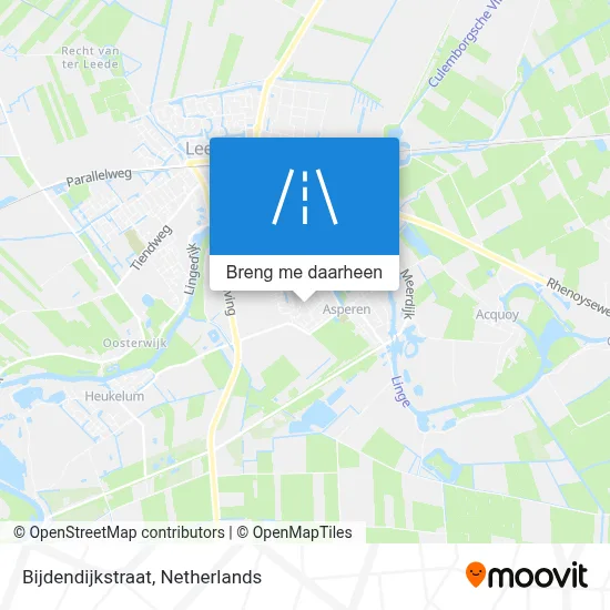 Bijdendijkstraat kaart