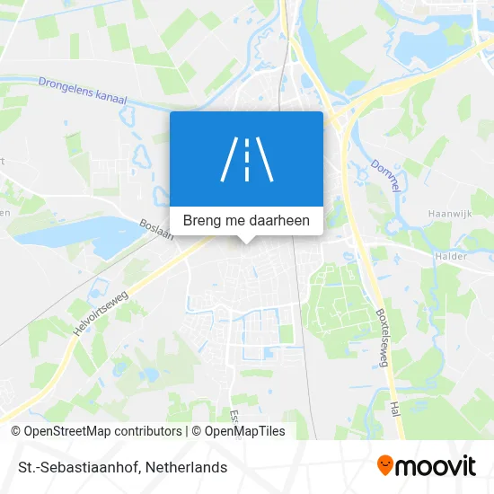 St.-Sebastiaanhof kaart