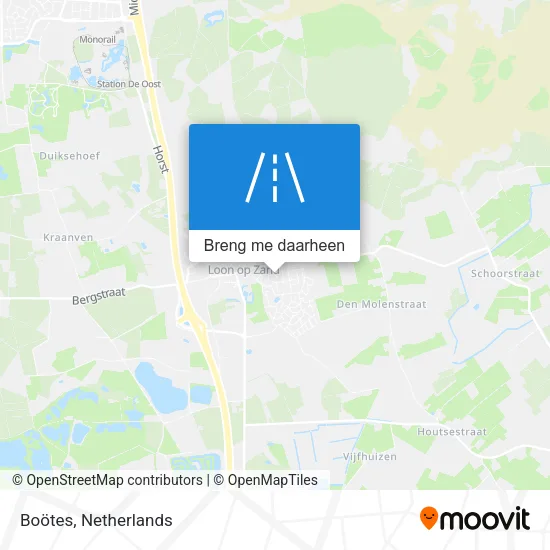 Boötes kaart