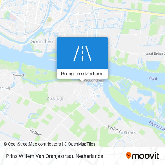 Prins Willem Van Oranjestraat kaart