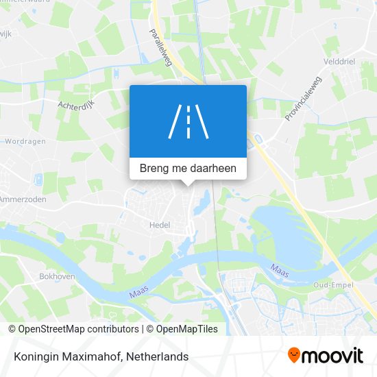 Koningin Maximahof kaart