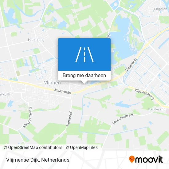 Vlijmense Dijk kaart