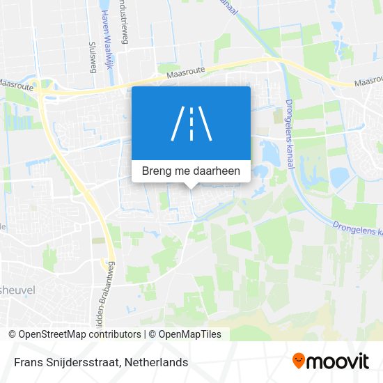 Frans Snijdersstraat kaart