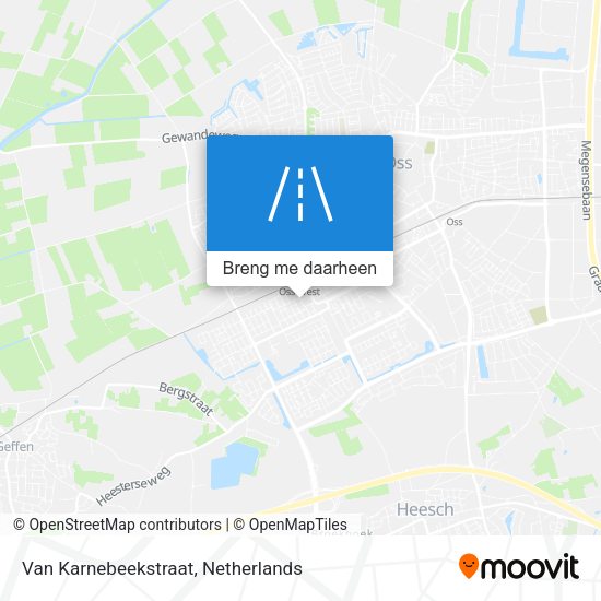 Van Karnebeekstraat kaart