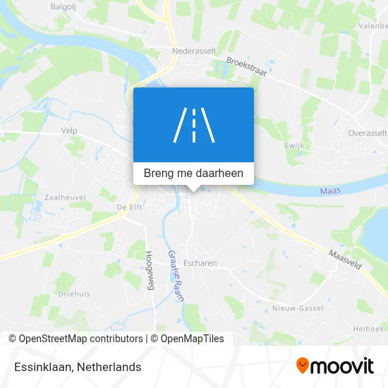 Essinklaan kaart