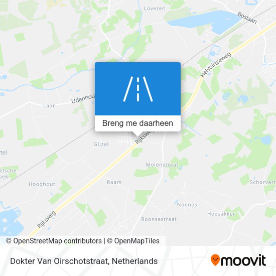 Dokter Van Oirschotstraat kaart