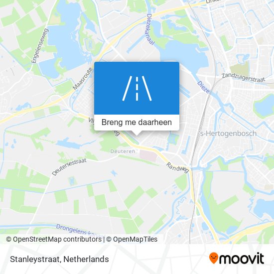 Stanleystraat kaart