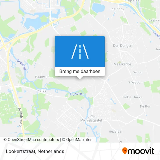 Lookertstraat kaart