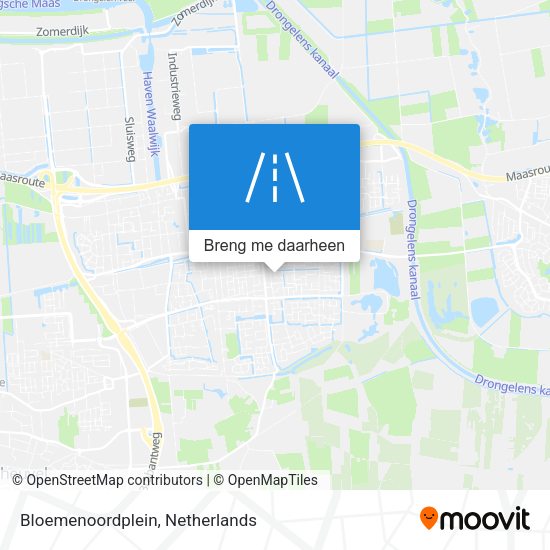 Bloemenoordplein kaart