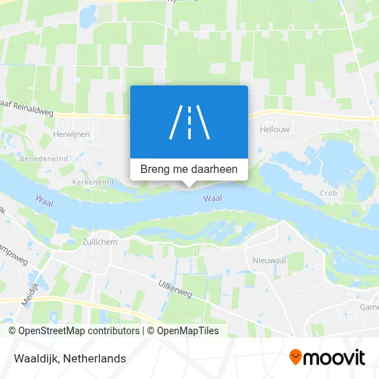Waaldijk kaart