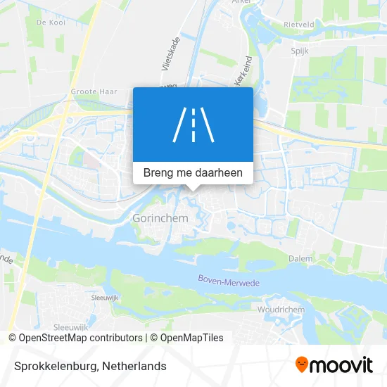 Sprokkelenburg kaart