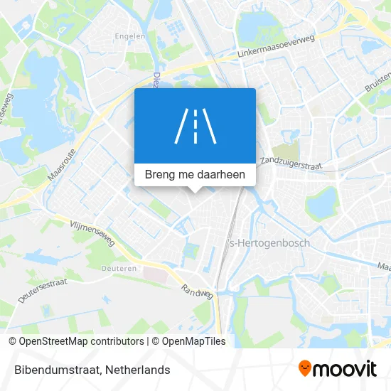 Bibendumstraat kaart