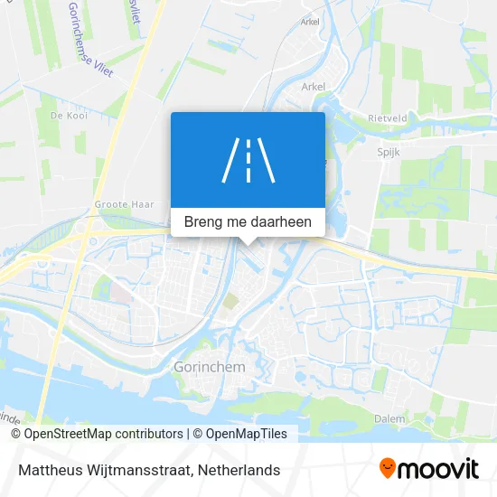 Mattheus Wijtmansstraat kaart