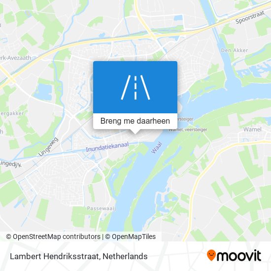 Lambert Hendriksstraat kaart