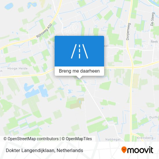 Dokter Langendijklaan kaart