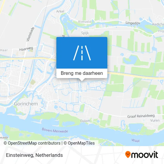 Einsteinweg kaart