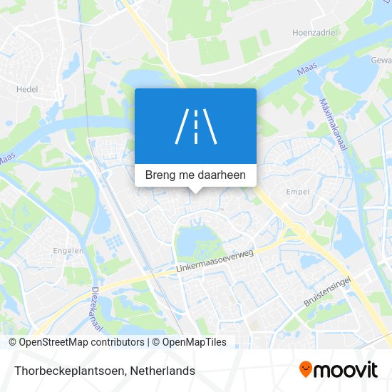 Thorbeckeplantsoen kaart