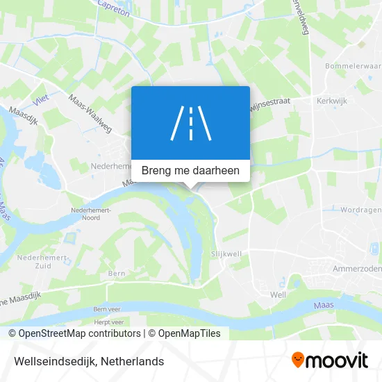 Wellseindsedijk kaart