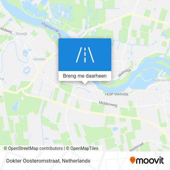 Dokter Oosteromstraat kaart