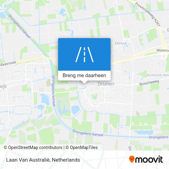 Laan Van Australië kaart