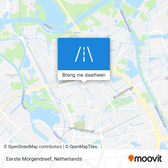 Eerste Morgendreef kaart