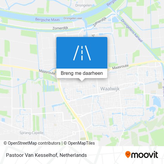 Pastoor Van Kesselhof kaart