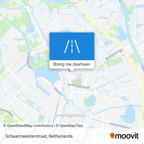 Schaarmeesterstraat kaart