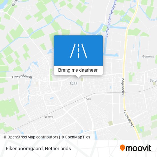 Eikenboomgaard kaart