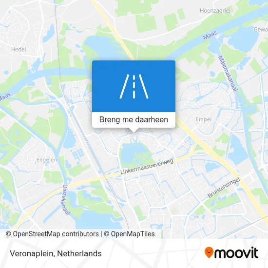 Veronaplein kaart