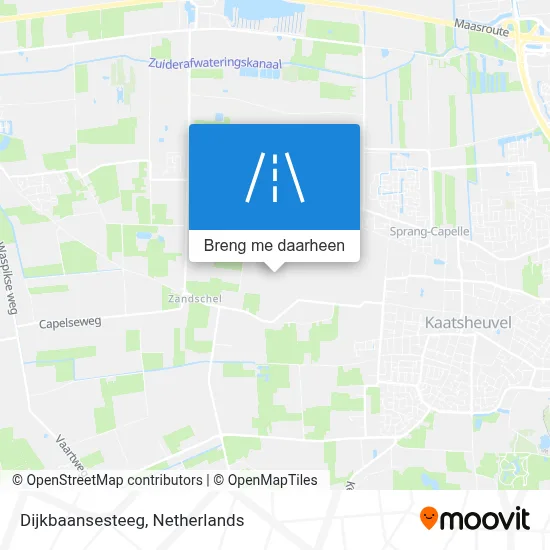 Dijkbaansesteeg kaart