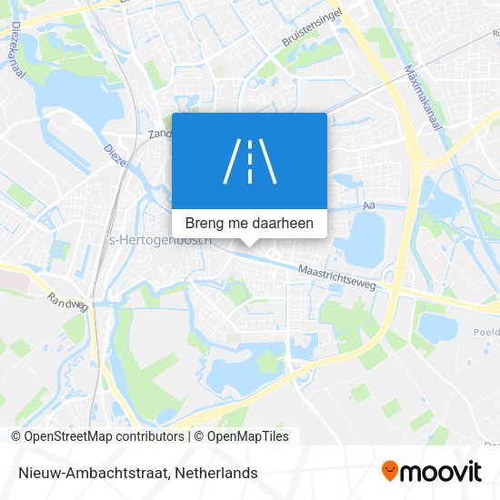 Nieuw-Ambachtstraat kaart