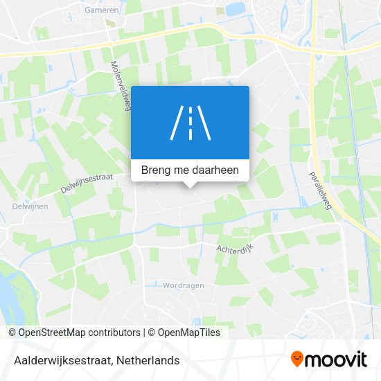 Aalderwijksestraat kaart