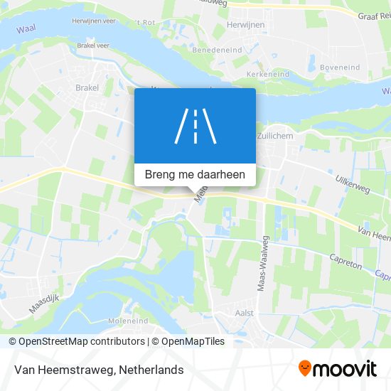 Van Heemstraweg kaart