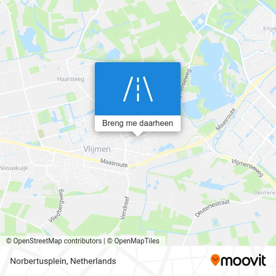 Norbertusplein kaart