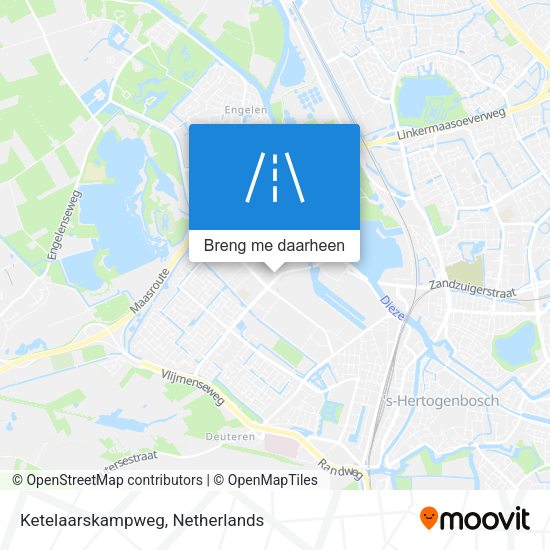 Ketelaarskampweg kaart