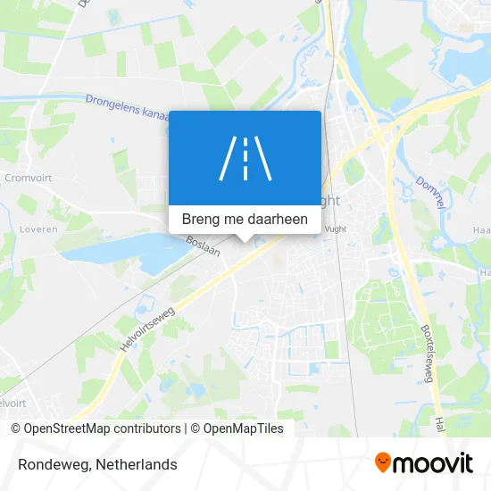Rondeweg kaart