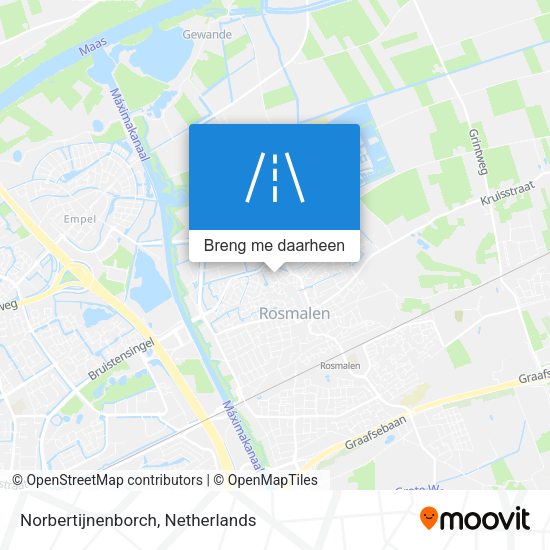 Norbertijnenborch kaart