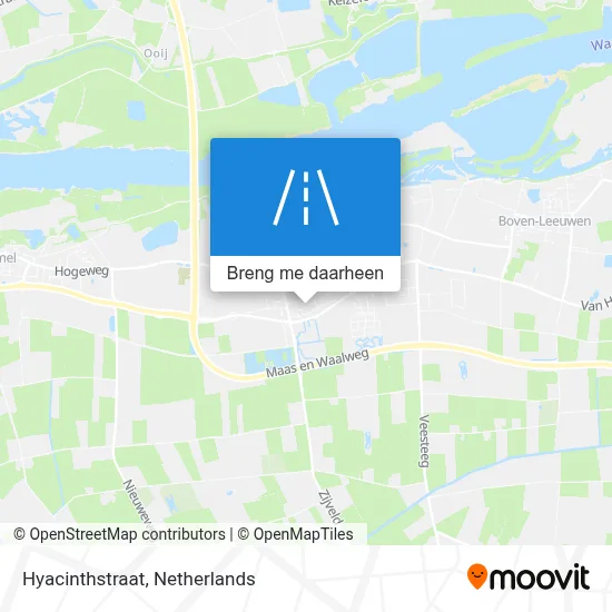 Hyacinthstraat kaart