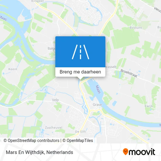 Mars En Wijthdijk kaart