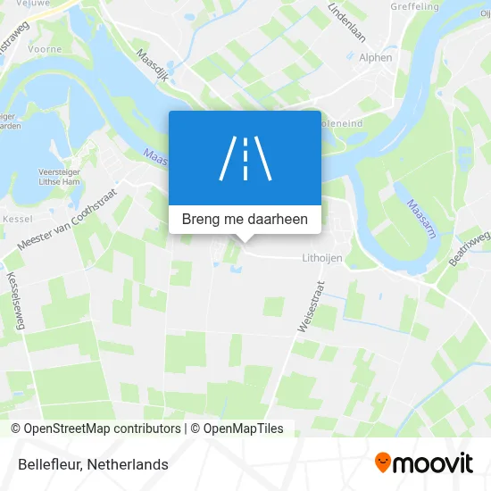 Bellefleur kaart
