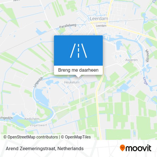 Arend Zeemeringstraat kaart