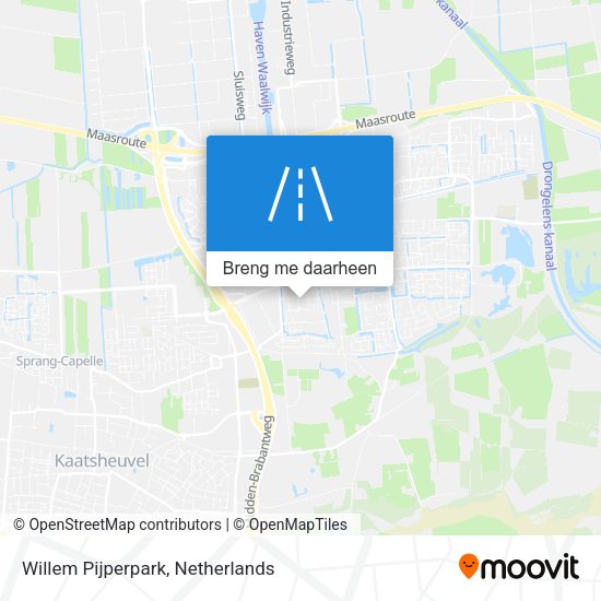 Willem Pijperpark kaart