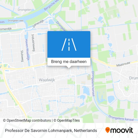 Professor De Savornin Lohmanpark kaart