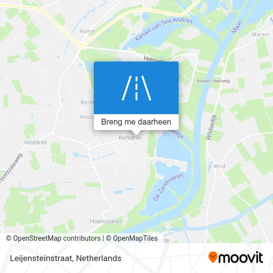 Leijensteinstraat kaart