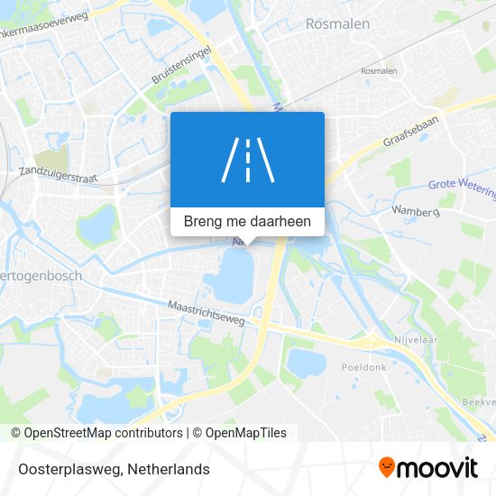 Oosterplasweg kaart