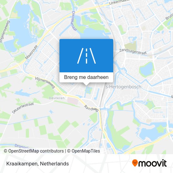 Kraaikampen kaart