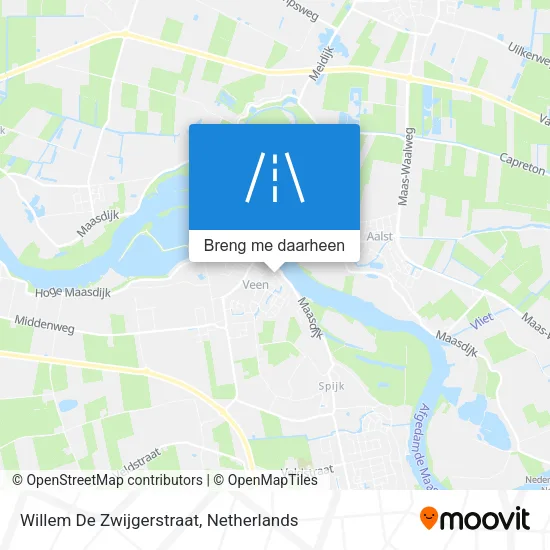 Willem De Zwijgerstraat kaart