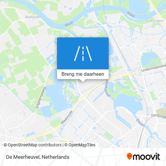 De Meerheuvel kaart