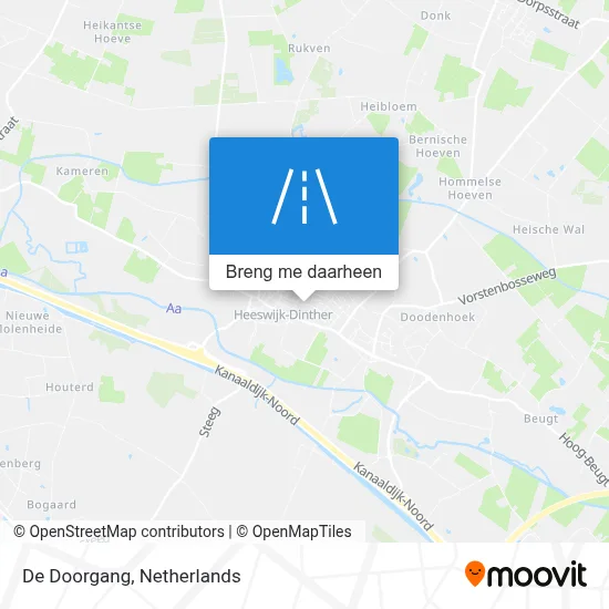 De Doorgang kaart